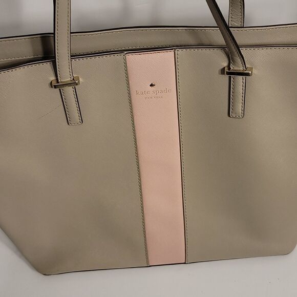 Kate Spade New York Medium Harmony Cedar Street Racing Stripe Tote - Picture 3 of 14